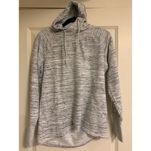 Heathered Cowl Neck Hoodie